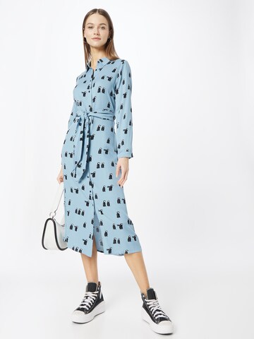 Compania Fantastica Shirt dress 'Vestido' in Blue