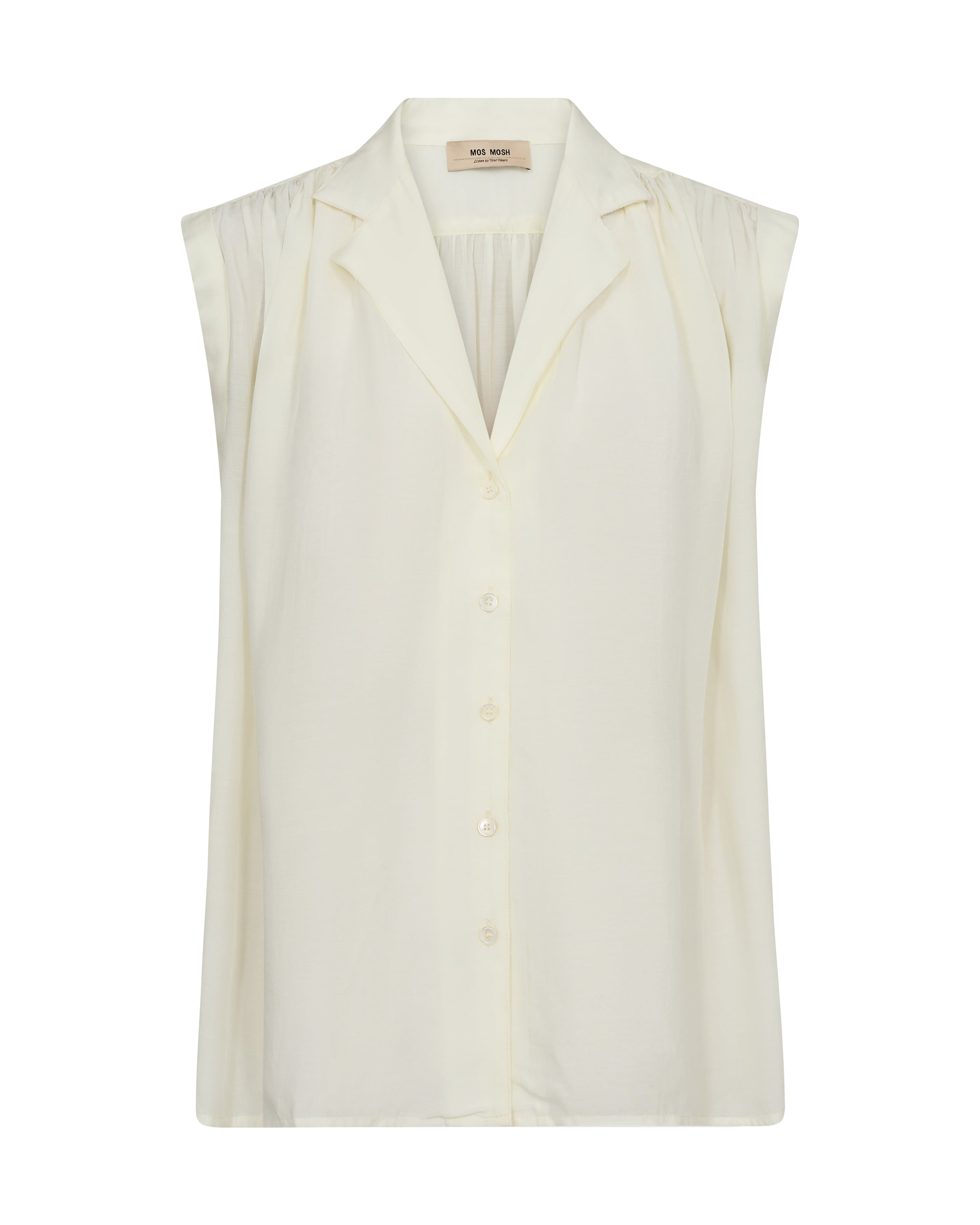 MOS MOSH Bluse i gul: forside