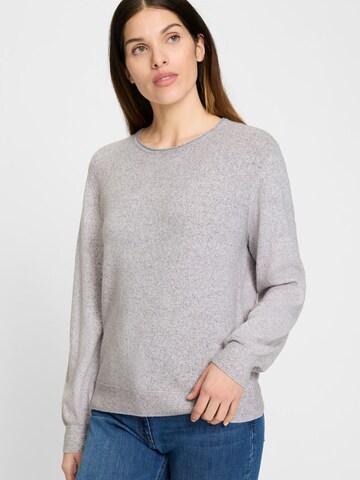 Olsen Pullover 'Henn in Grau: Vorderseite
