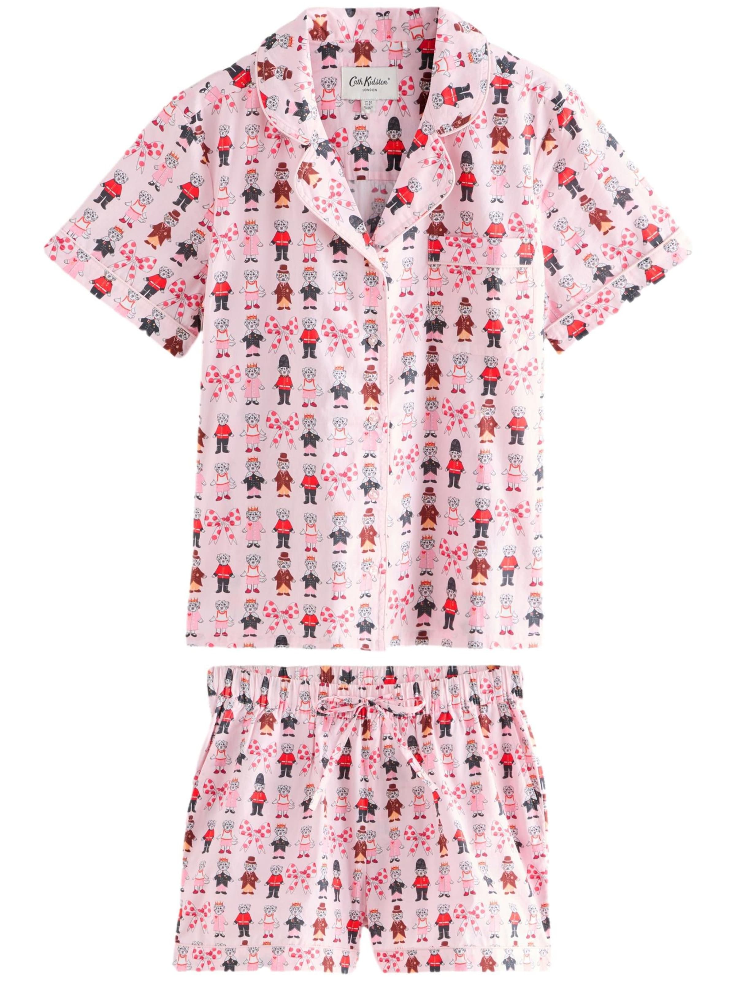 Cath Kidston Korte pyjama in Roze: voorkant