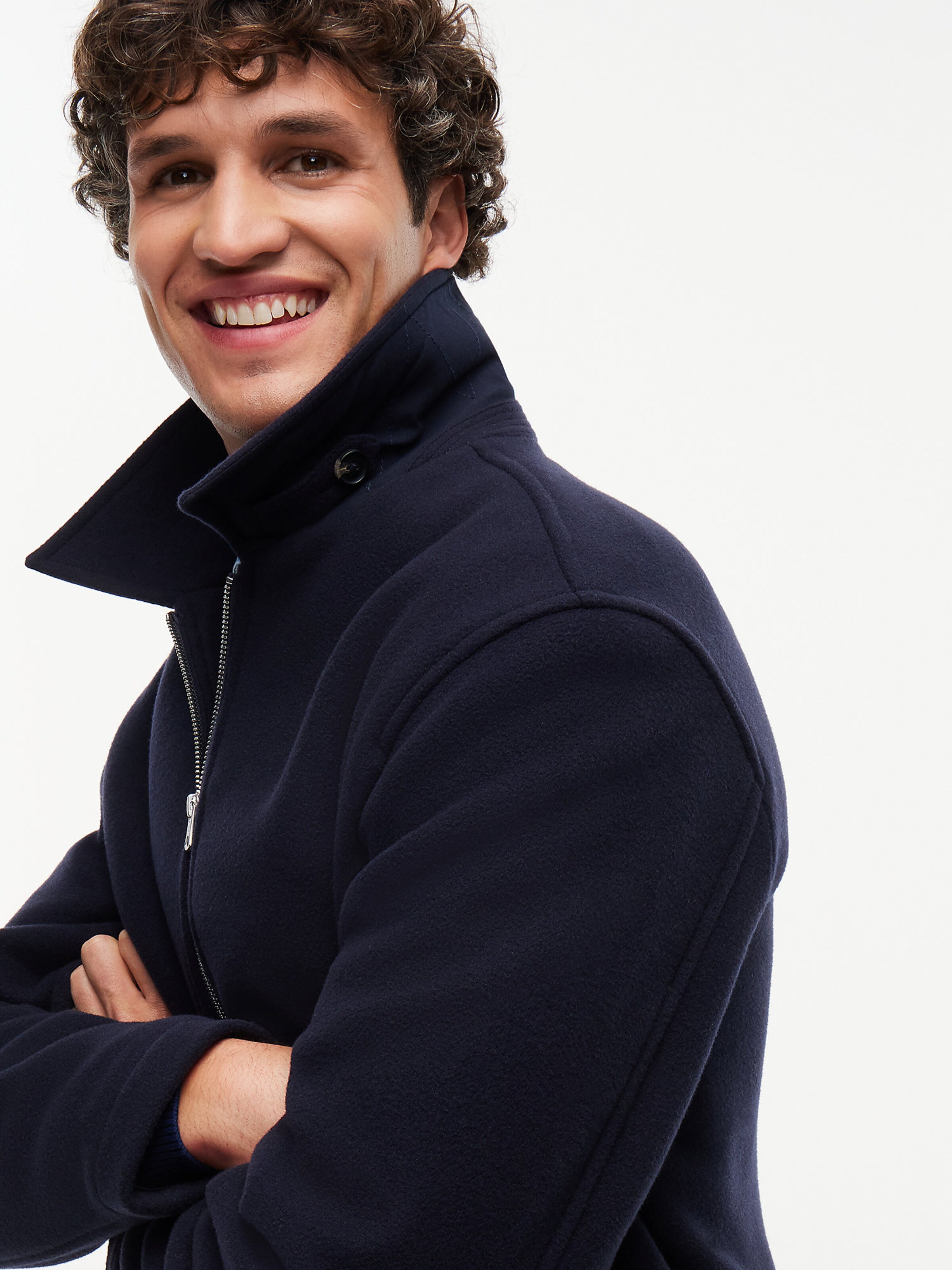 TOMMY HILFIGER Between-season jacket in Blue