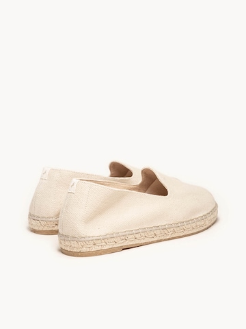 Alhamas Espadrilles 'Alpargata Plana' in Beige