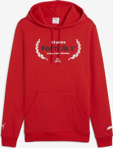 Pull-over de sport 'F1® Essentials ' PUMA en rouge : devant