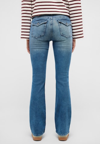 MUSTANG Bootcut Jeans 'Shelby' in Blau