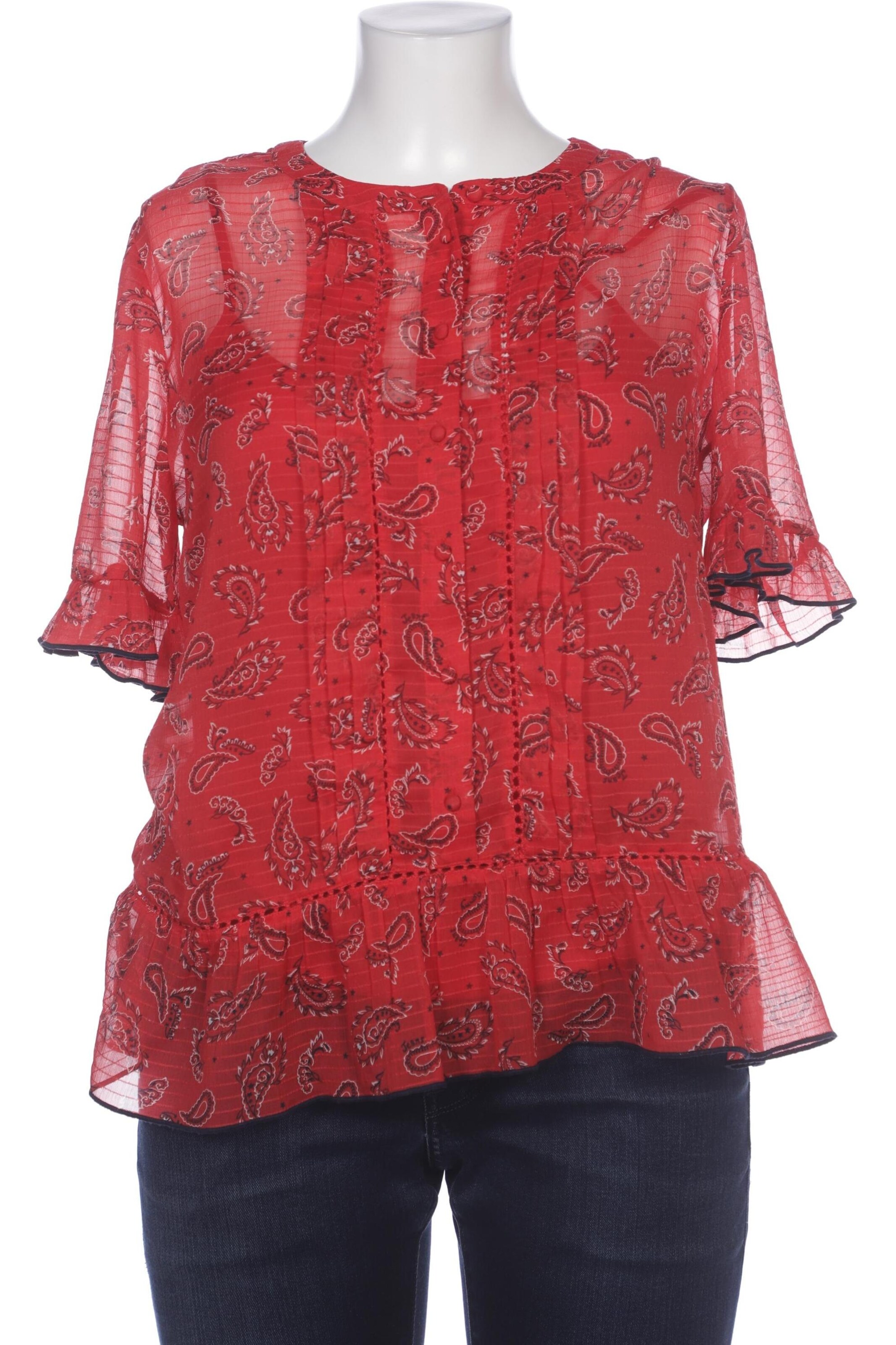 Tommy Jeans Blouse & Tunic in XL in Red: front