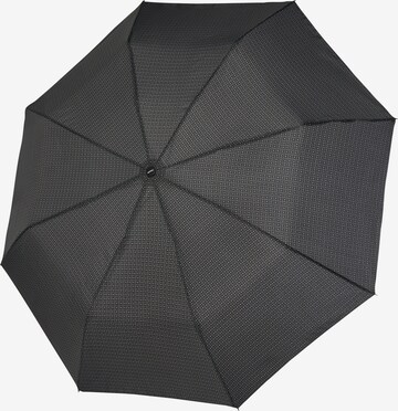 Doppler Paraplu 'Fiber' in Grijs: voorkant