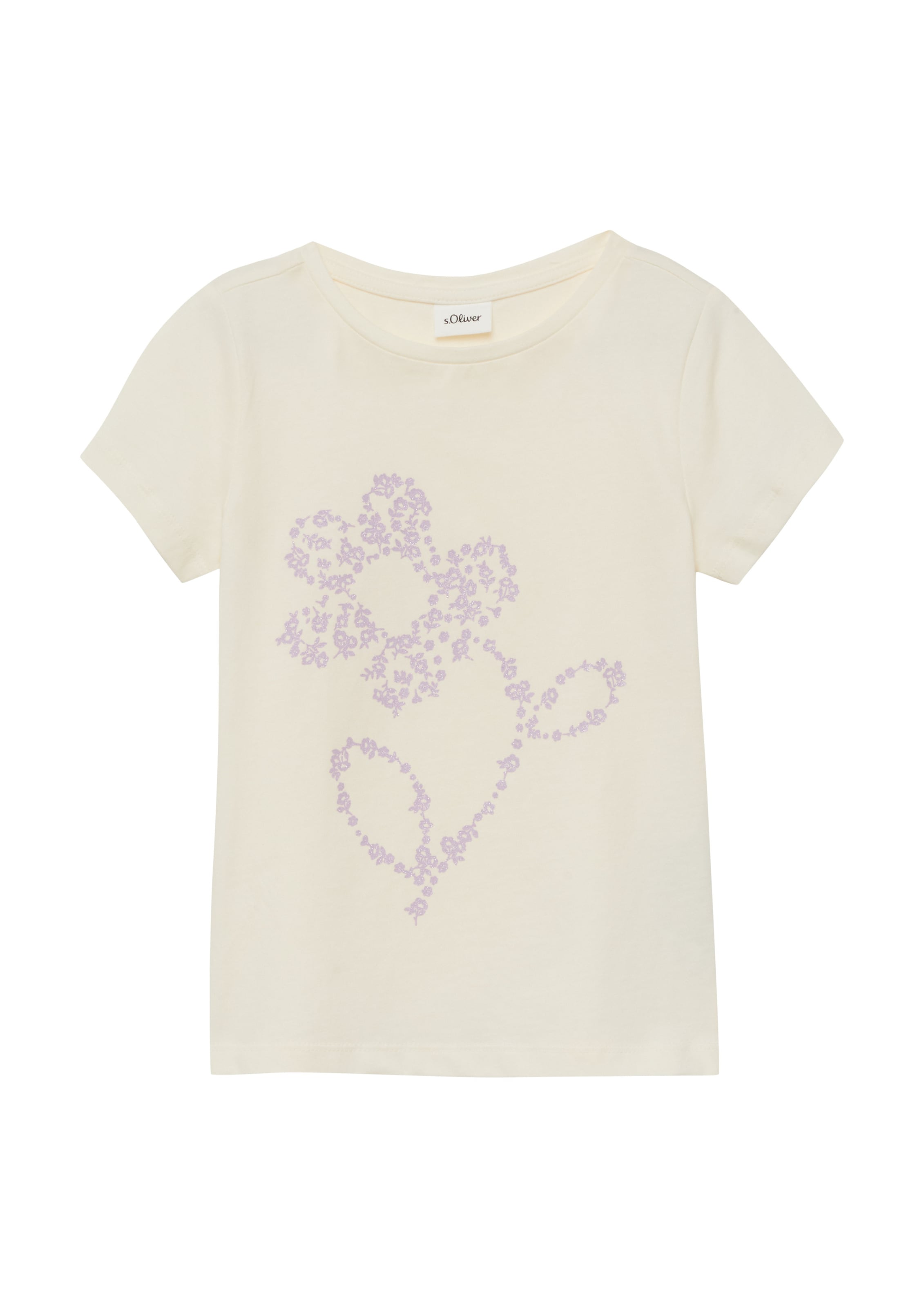 s.Oliver T-Shirt in creme, Produktansicht