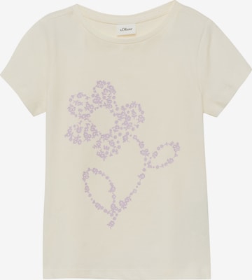 s.Oliver Shirt in Beige: front