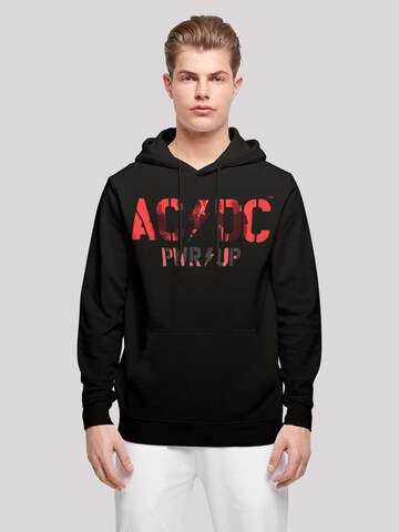 Sweat-shirt F4NT4STIC en noir : devant
