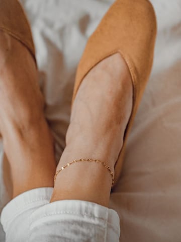 Hey Happiness - Joyería para pies 'Sunny' en oro: frente
