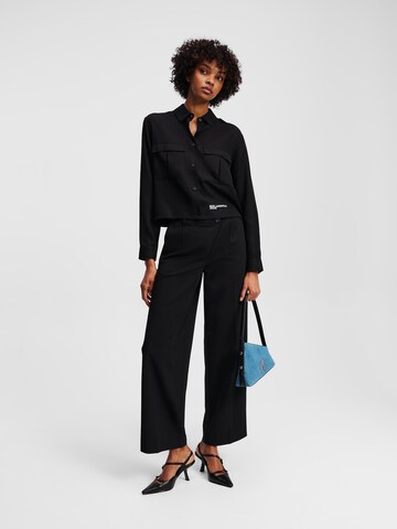 KARL LAGERFELD JEANS Blouse in Zwart