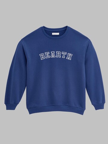 BEARTH Sweatshirt 'College Stick' in Blue