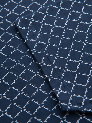 Ombre Shirt in Blauw