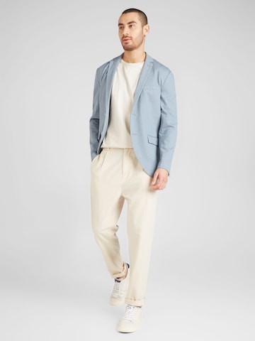 Coupe slim Veste de costume 'JONES' JACK & JONES en bleu