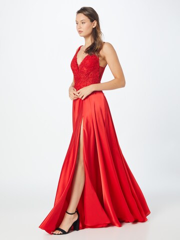 mascaraVečernja haljina - crvena boja
