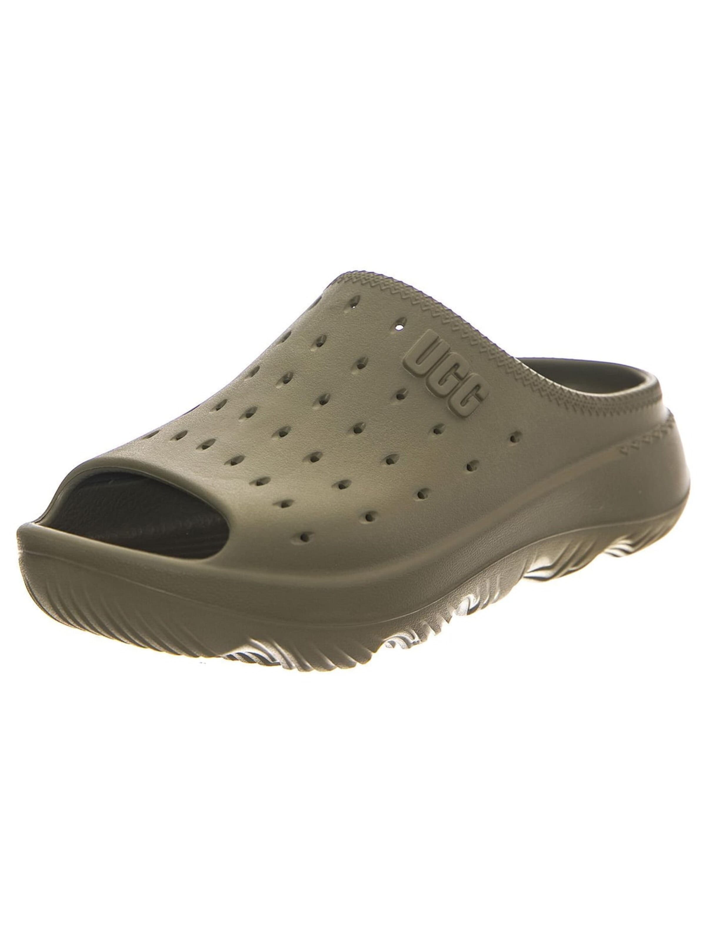 UGG Pantolette 'Slide It Burnt Olive'‌‌‌‌‌‌‌‌ in Grün: Vorderseite