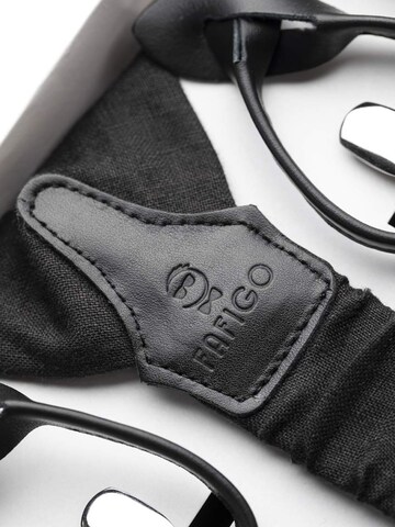FAFIGO Suspenders 'Zio Classico' in Black