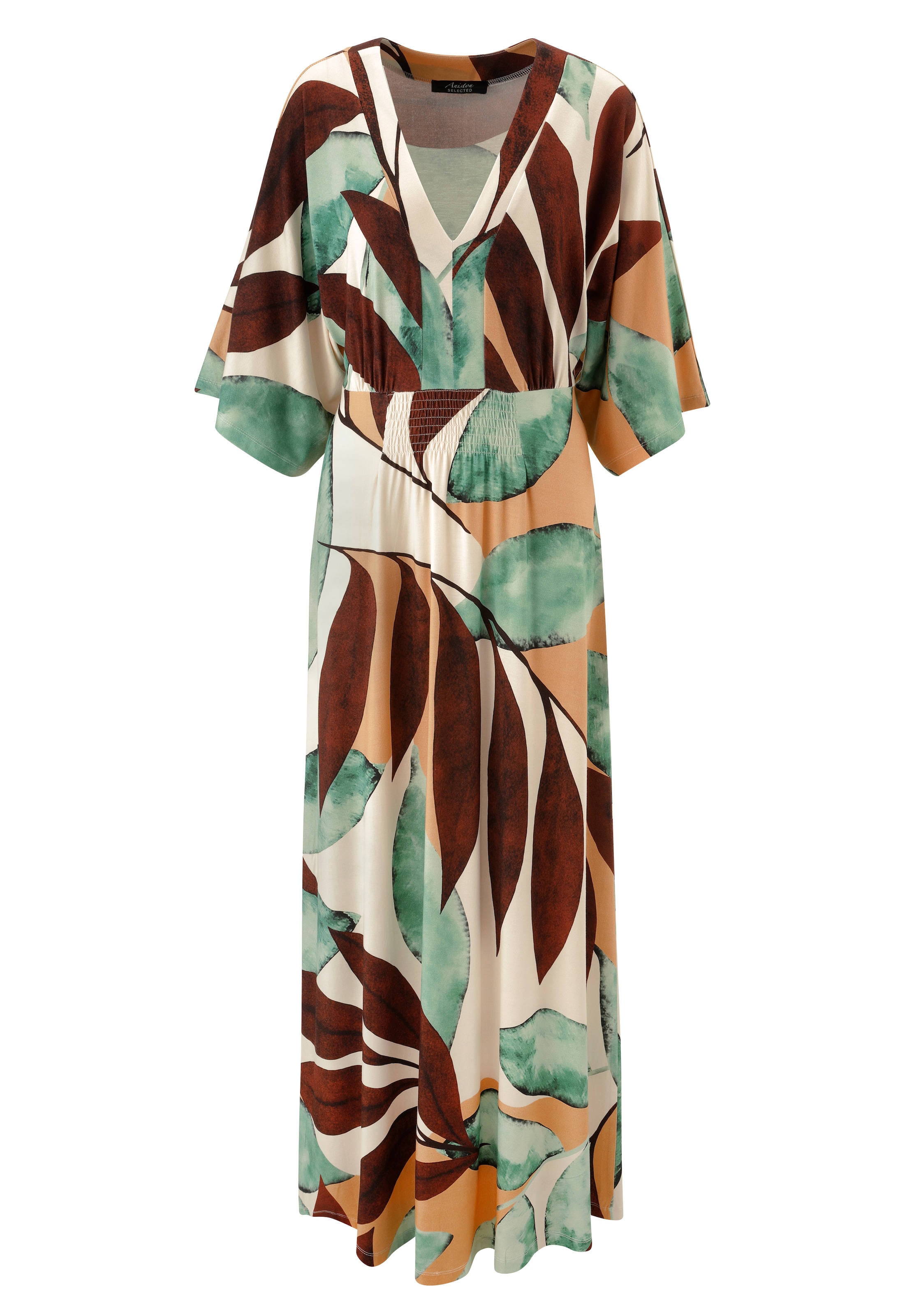 Aniston SELECTED Dress in Brown: front