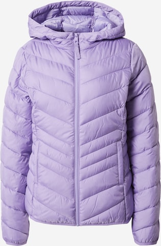 TOM TAILOR DENIM Between-Season Jacket in Purple: front