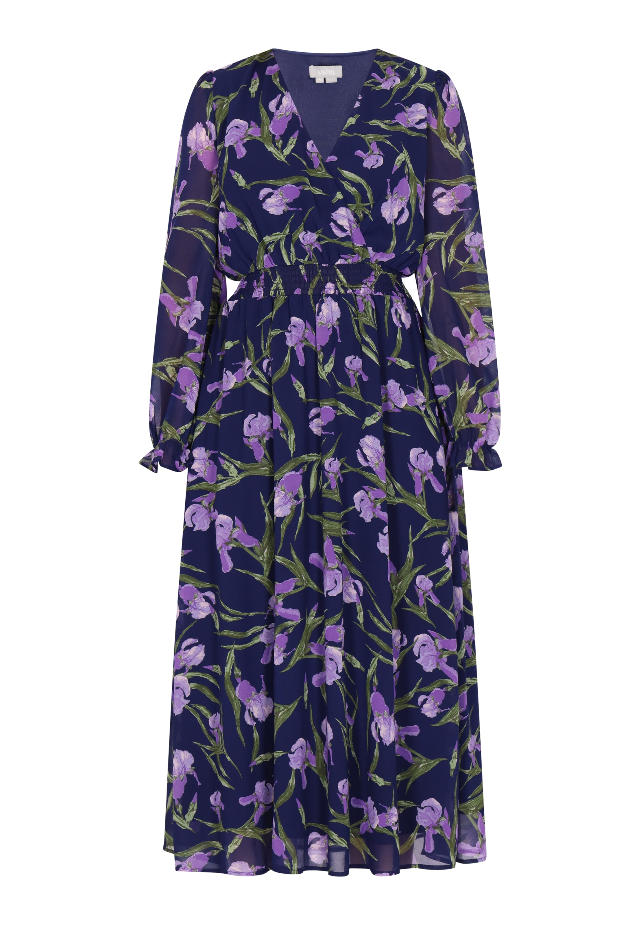 Usha Φόρεμα σε μπλε: μπροστά