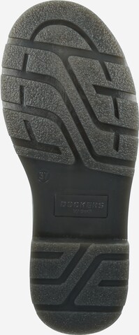 Dockers by Gerli Fűzős rövid szárú csizmák - fekete