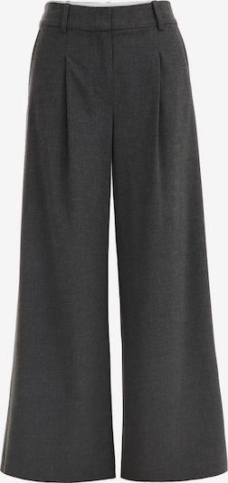 Pantaloni con pieghe WE Fashion di colore grigio scuro, Visualizzazione prodotti