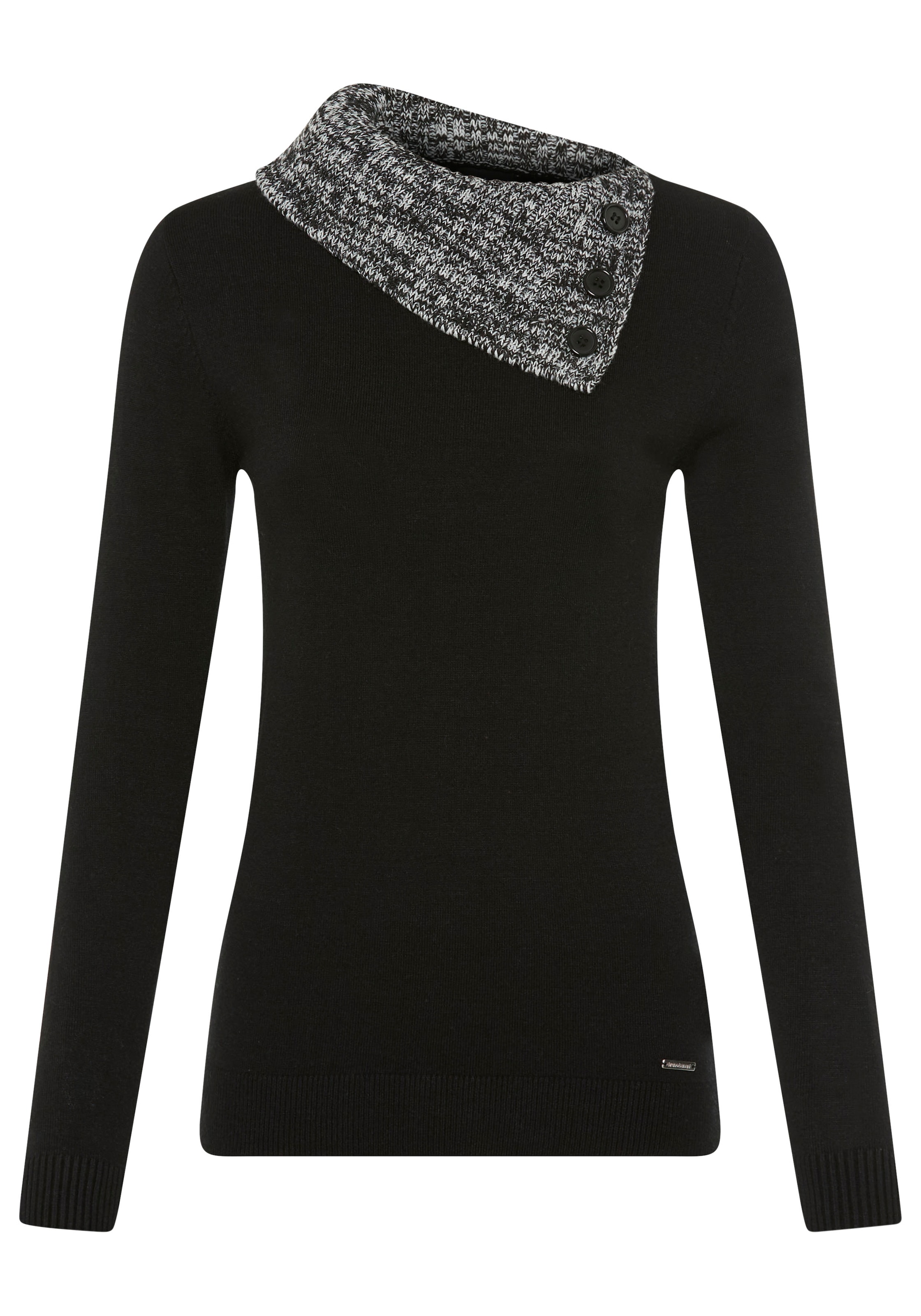 Bruno Banani LM Pullover in Grau: Vorderseite