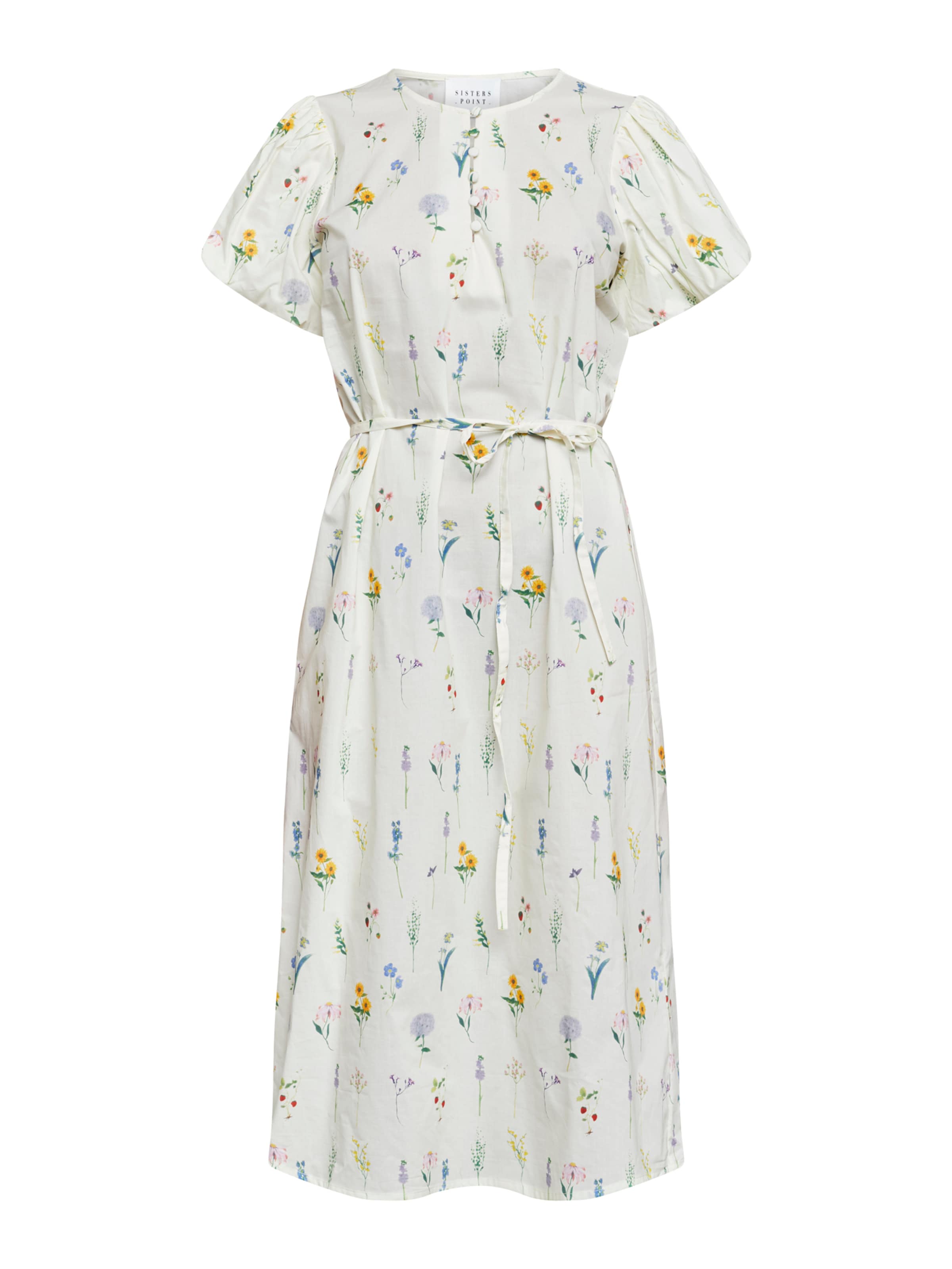 balts SISTERS POINT Vasaras kleita 'EKELA': no priekšpuses