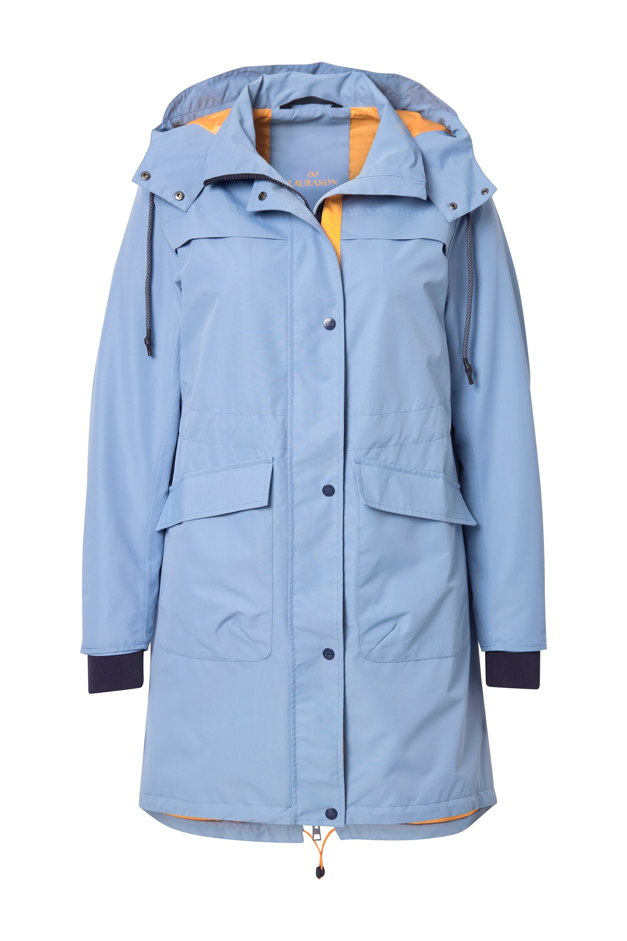 LAURASØN Functionele jas in Blauw: voorkant
