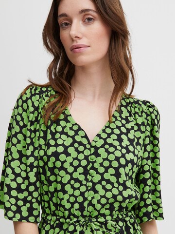 Fransa - Vestido camisero 'Emma' en verde