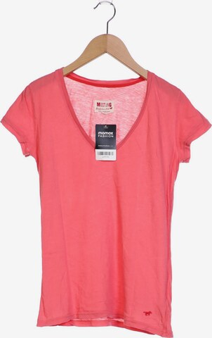 MUSTANG T-Shirt S in Pink: predná strana