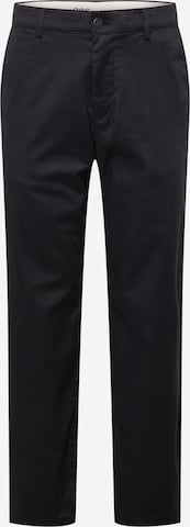 SELECTED HOMMELoosefit Chino hlače 'Salford' - crna boja: prednji dio