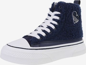 Ital-Design Sneaker high in Blau: Vorderseite