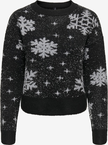 Pull-over 'XMAS' ONLY en noir : devant
