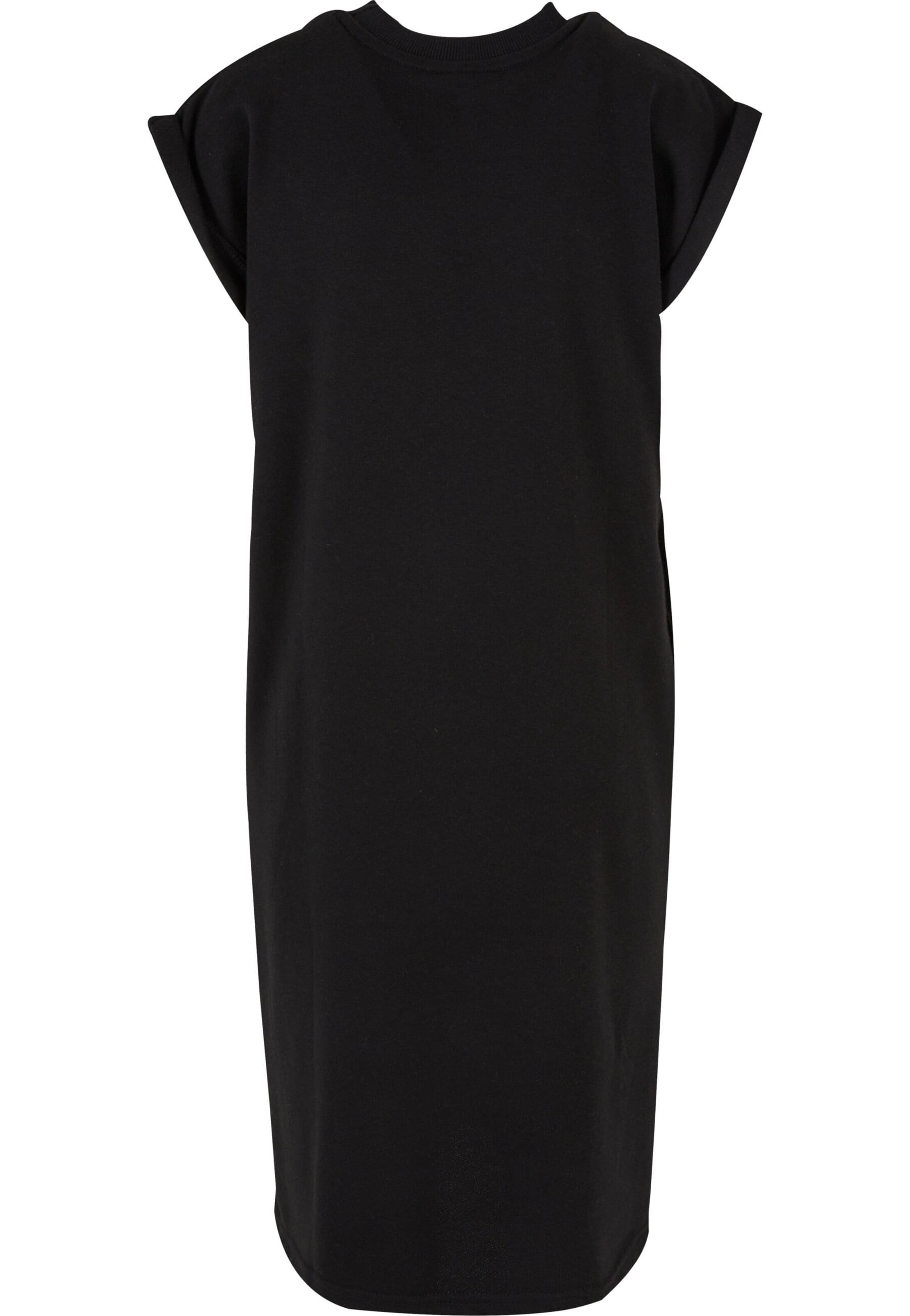 Urban Classics Dress in Black: front