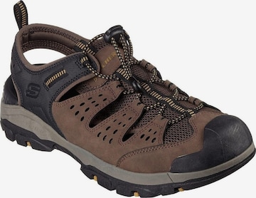 SKECHERS Trekkingsandale 'Skechers Tresmen - Menard' in Braun: Vorderseite