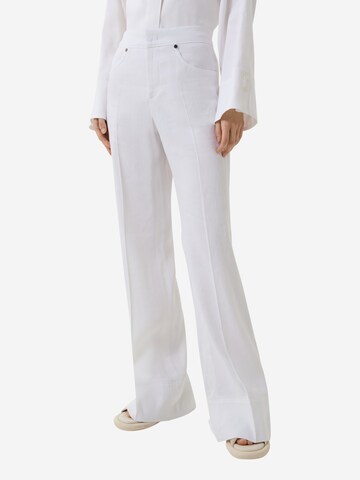 BOGNER Wide Leg Hose 'Rayen' in Weiß: Vorderseite