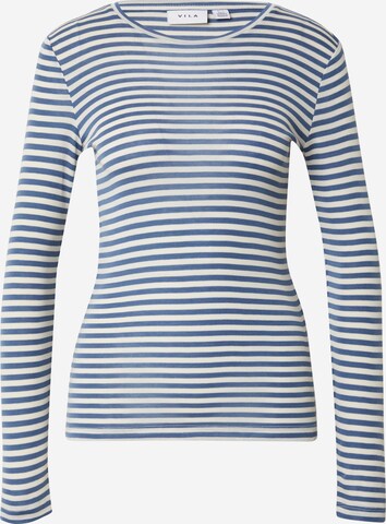 VILA Shirt 'JUBIA' in Blauw: voorkant