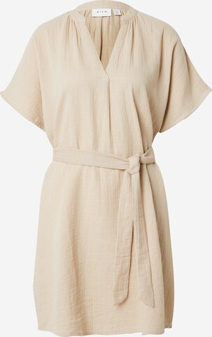 Robe 'LANIA' VILA en beige : devant