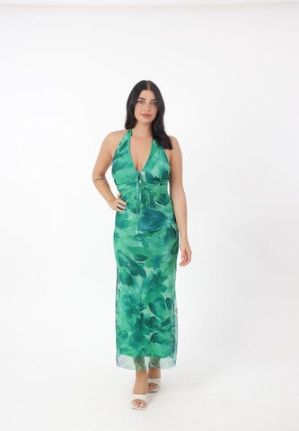 Elara Sommerkjole i grøn