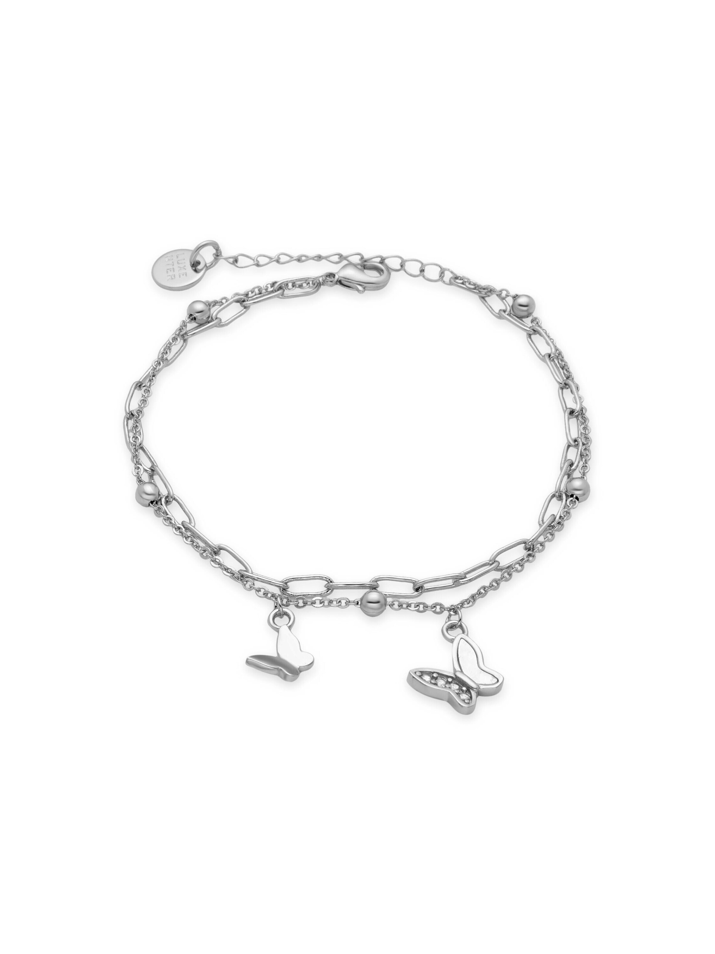 Bracelet 'Tiek' Luxenter en argent : devant