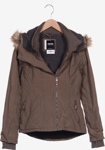 BENCH Jacket & Coat in S in Brown: front