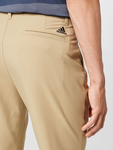 ADIDAS GOLF Regular Sportbroek 'ULTIMATE365' in Beige