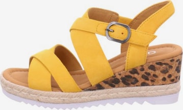 GABOR Sandals in Yellow