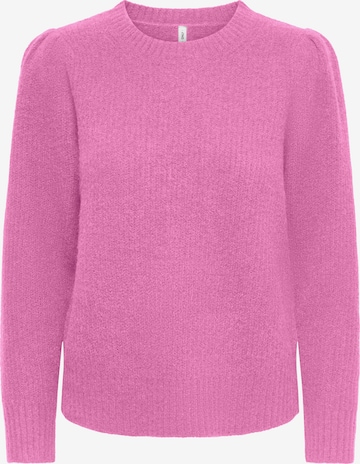 ONLY Sweater 'ONLVIGGA' in Purple: front