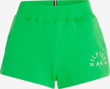 Tommy Hilfiger Sport Regular Pants in Green: front