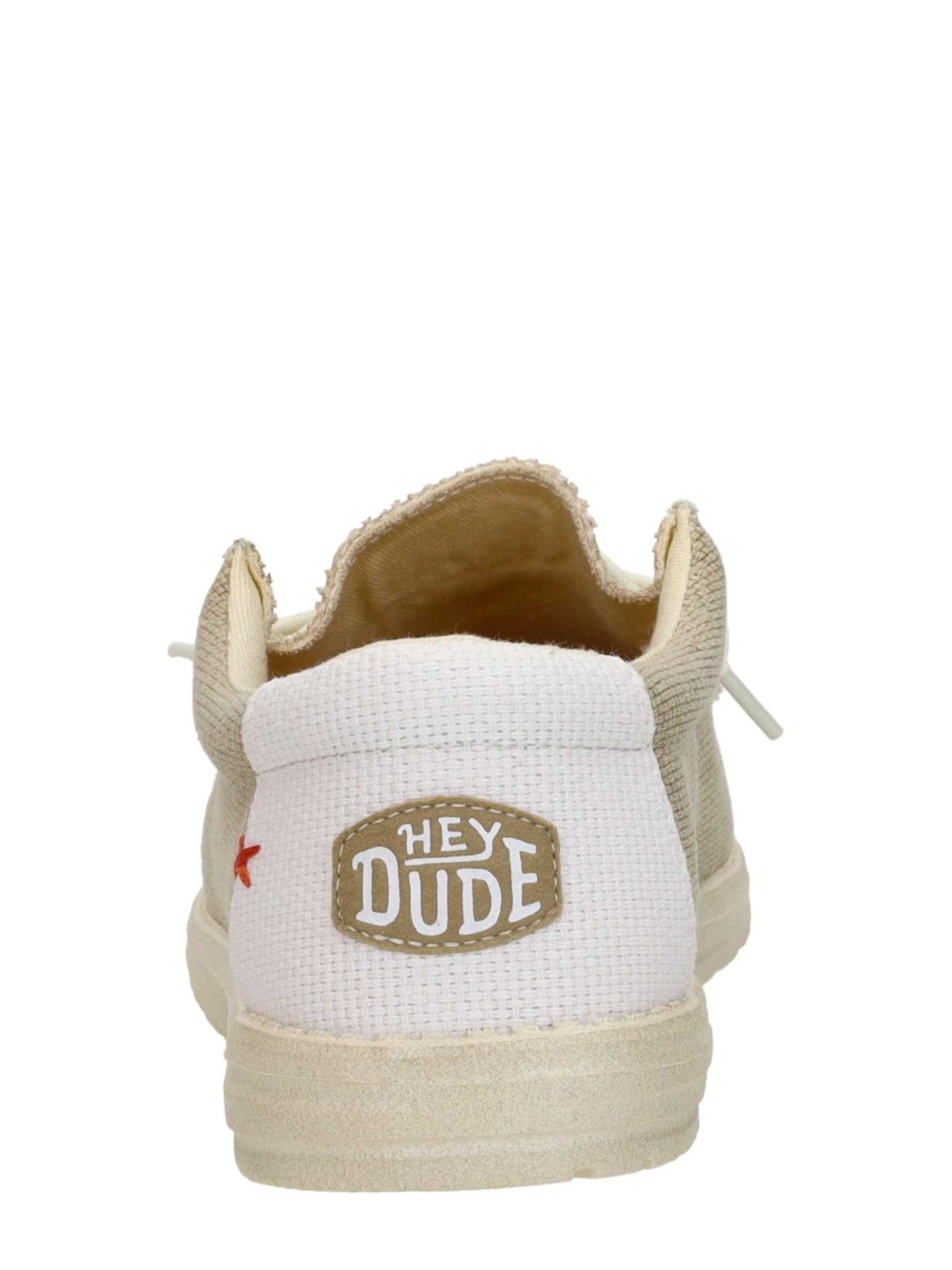HEY DUDE Classic Flats 'Wally Braided' in Beige