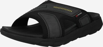 Rieker EVOLUTION Pantolette in Schwarz: predná strana