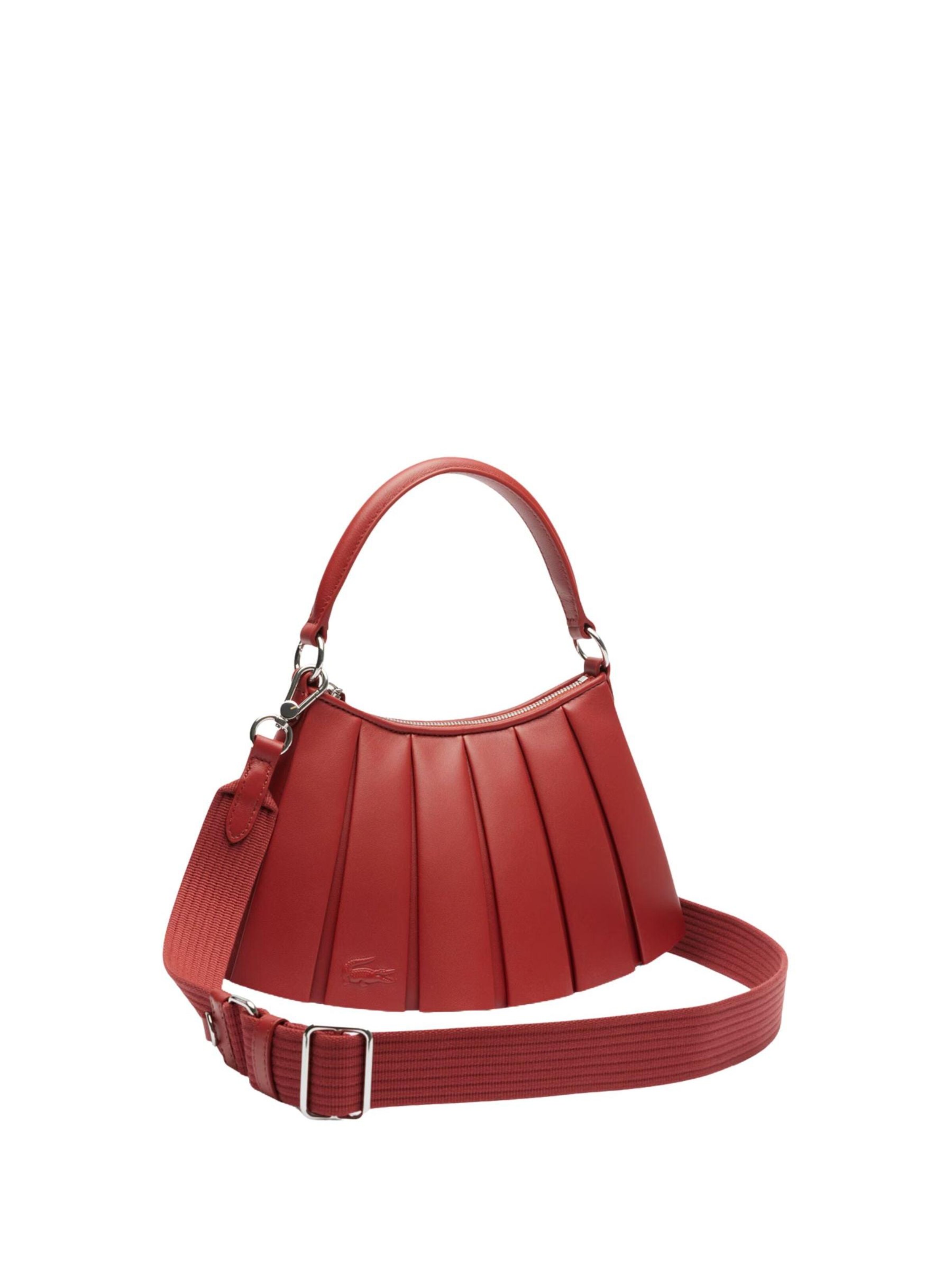 LACOSTE Handtas 'Lacoste Sac Bandoulière Lenglen NU5011DP Iberis' in Rood