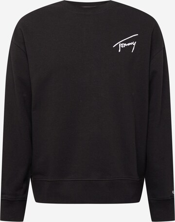 TOMMY HILFIGER Sweatshirt in Black: front